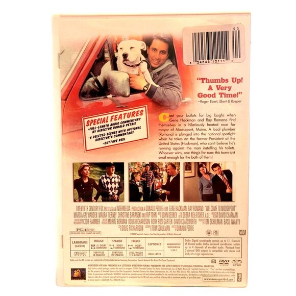 Welcome to Mooseport - DVD Movie - Hackman and Romano are terrific  855thdvd - Picture 2 of 2